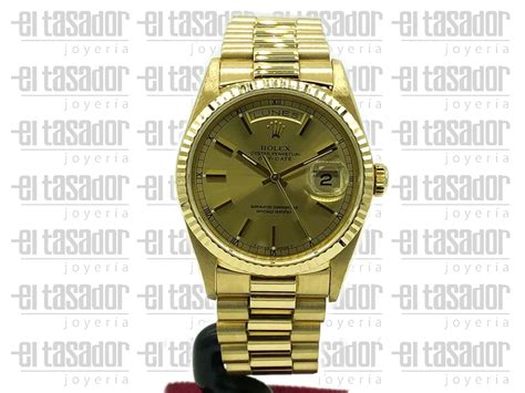 rolex presidencial precio